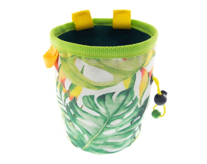 Gifts for Rock Climbers Chalk Bag, Rock Climbing Presents for Rock Climbers Ideas Chalk Bucket, L Size