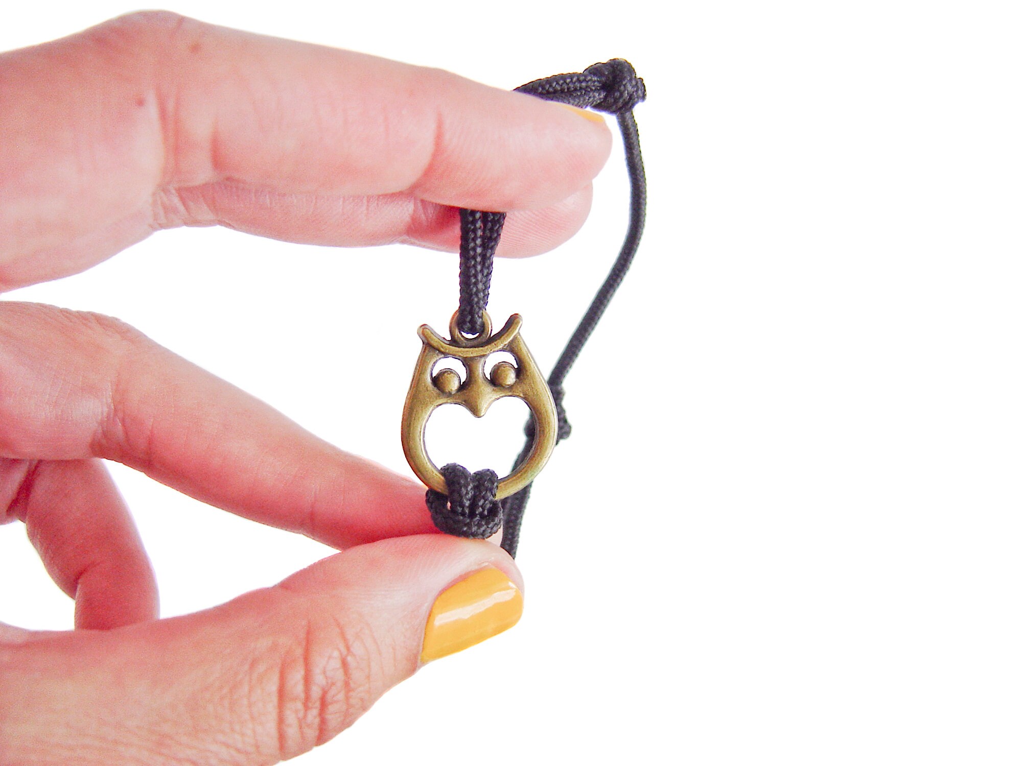 norwegian owl skin rope bracelet