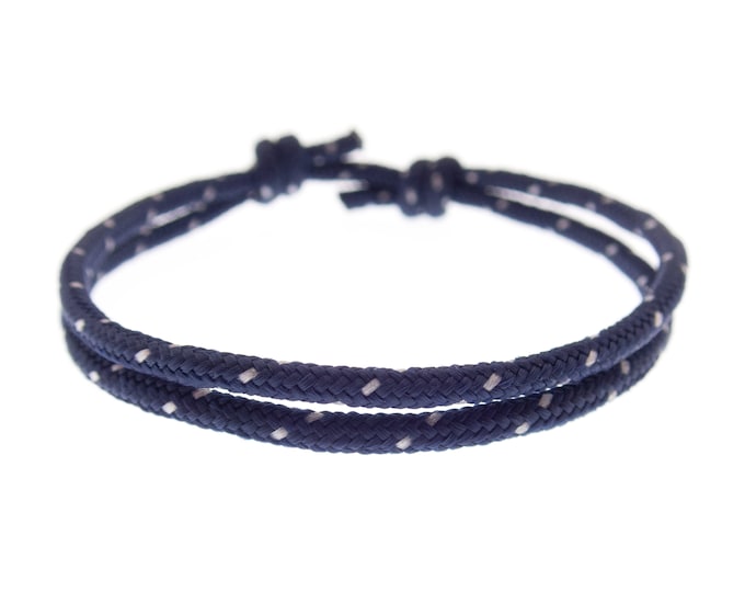 String Bracelet Men, Men's Fashion Friendship Jewelry for Guys or Women, Male Valentines Gift for Him, 2 mm