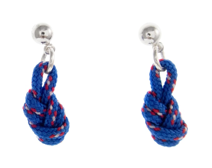 Figure 8 Earrings Studs. Figure Eight Knot Rock Climbing Jewelry. Best Friend Knot Earrings. Classic Studs. Rock Climber Gift, Sailor Gift