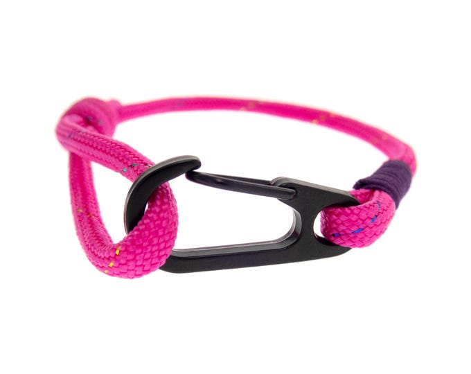 High Quality Paracord Bracelet for Men Women Girls Boys. One String Adjustable Jewelry with Buckle. Thin Unique Rope Bracelet with Clasp