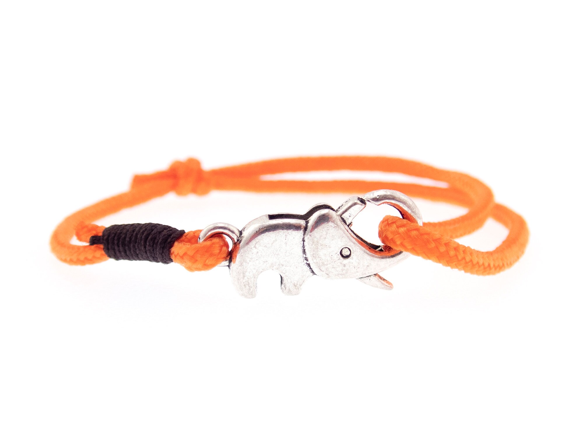 Elephant Charm String Bracelet- Red String Bracelet