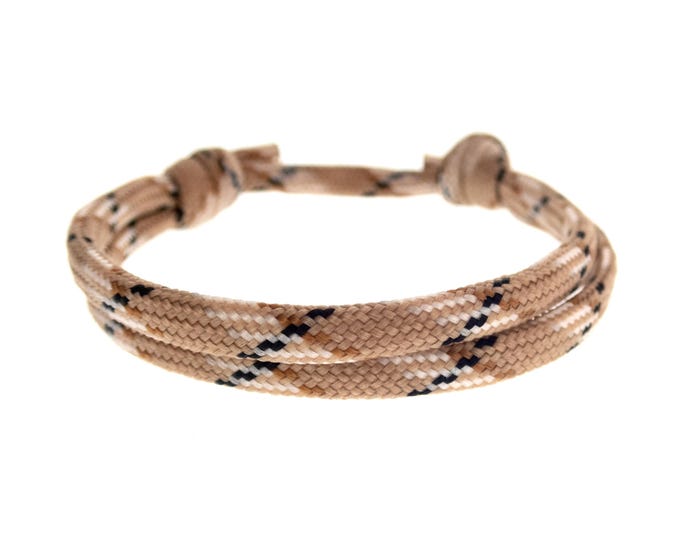 Nautical Rope Bracelet for Men or Ladies. Sailing Cord Jewelry. Handmade Sailor Knot Bracelet. String Friendship Bracelet Marine Style. 4 mm