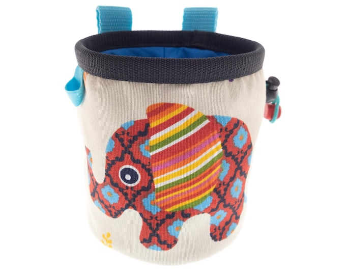 Animal Chalk Bag for Kids, Rock Climbing Pouch, Boulder Bucket, Cute Powder Bag. S Size