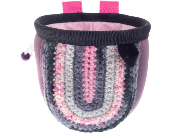 Gifts for Climbers Bouldering Chalk Bag Children. Kids Rock Climbing Birthday Party Gift. Boulder Chalk Bag for Child, Junior Friend. S Size