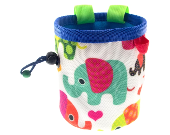 Cute Chalk Bag for Kids, Boys and Girls. Funky Children's Chalkbag. S Size