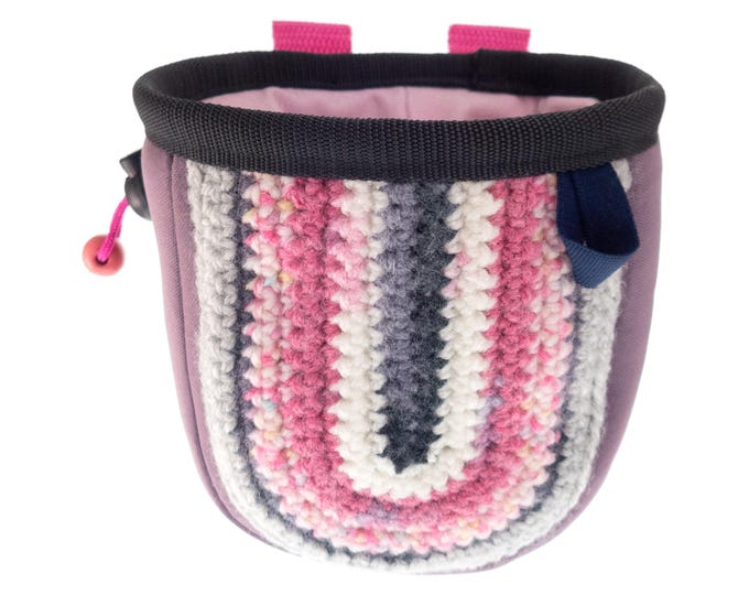 Climbing Wall Gifts Chalk Bag. Indoor and Outdoor Rock Climbing Present for Daughter, Son, Guys, Girls, Husband, Wife. M Size