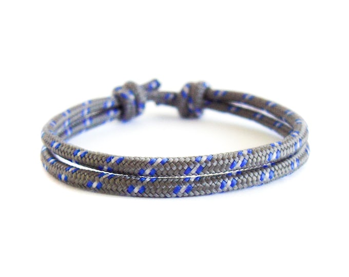 Simple Bracelet Men, Simple Bracelets For Guys, Simple Bracelet String Designs For Men, For Her. Woven Cord Paracord Survival Jewelry. 3 mm