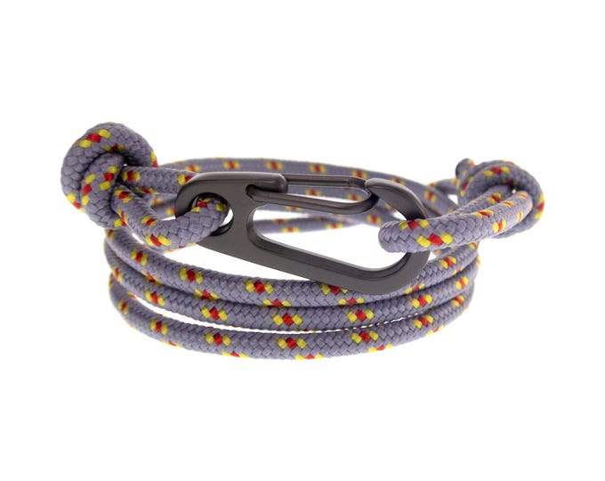 Bracelet String with Clasp Closure. Adjustable Rope Friendship Bracelet for Guys, Girls. Long Cord with Knot and Clasp. Love Anklet. 3 mm