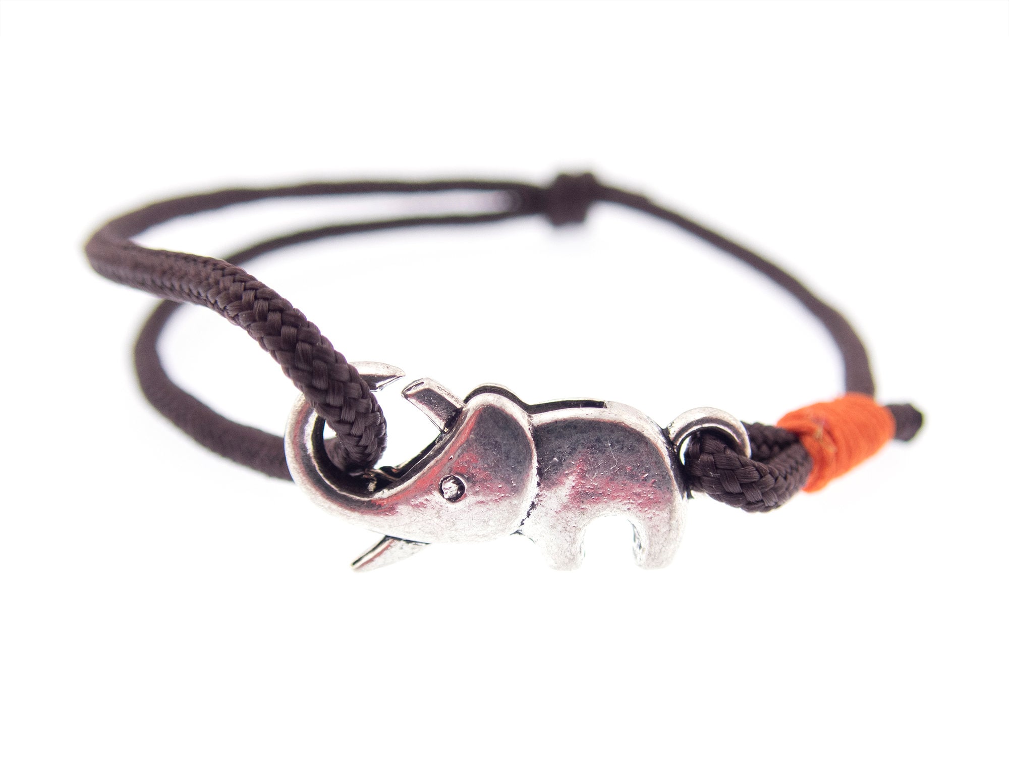 String Bracelet Men, String Bracelet with Charm, String Bracelet Couple  Matching Stack Bracelets for Guys, Elephant Adjustable Anklet. 2mm