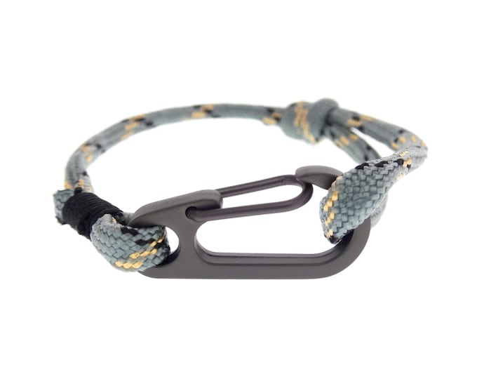 Single Loop Paracord Bracelet and Buckle. Adjustable Paracord One Color Bracelet Unisex. One Strand Rope Survival Gift. Simple Thin String