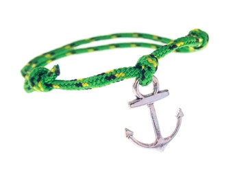 Anchor Rope Bracelet For Men, Anchor Jewellery, Anchor Bracelet Women, Anchor Friendship Bracelet. 2mm
