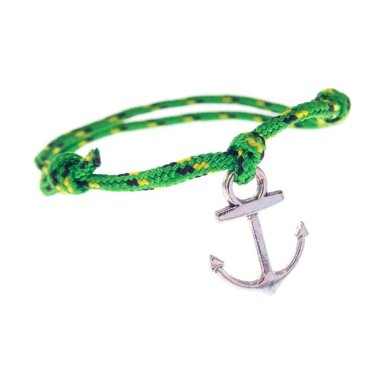 Buy Sailor Anchor Bracelet Rope Bracelet Handmade Silver Bracelet for Men  Perfect Birthday Valentines Day Gift for Men Online in India - Etsy