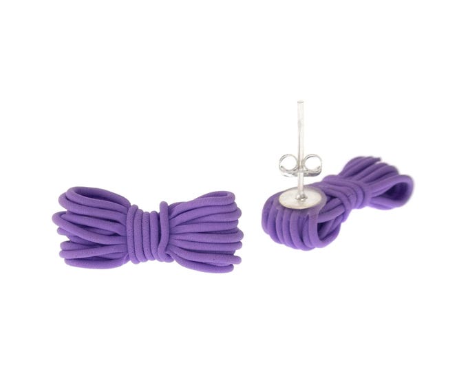 Climbing Gear Gift Ideas Coiled Rock Climbing Rope Earrings. Climbing Mountain Equipment. Dangle Rope Studs Gifts for Outdoor Climbers, Gear