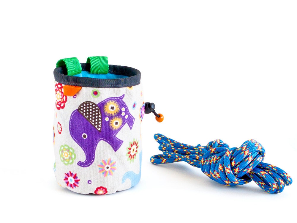 Mountain Climbing Chalk Bag, Climbing Gear, Climb Chalk Bag, Climb Bag
