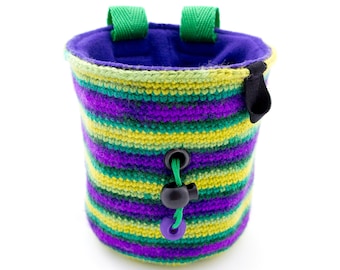 Chalk Bag Klettern, Chalk Bag Klettern Trainingsgeräte. Bouldern und Klettern Designer Zubehör zum Verkauf. M Größe