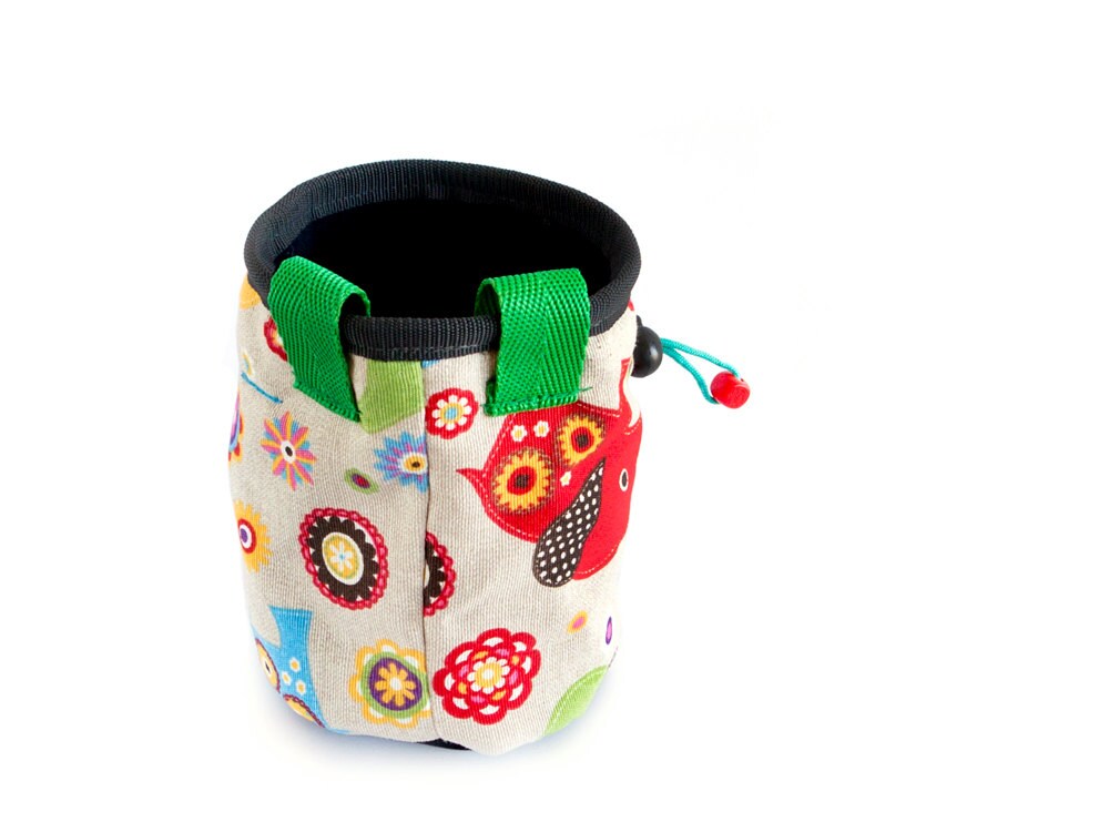 Cool Chalk Bag Climbing Accessories. Climbing Pouch. Talk Pouch for