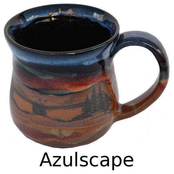 14 Oz. Mug in Mountain Scenes Design