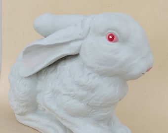 Pink Rabbit Statue - Etsy
