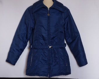 Alpine Designs Boulder Colorado 1970's Vintage Belted Women's Goose Down Winter Coat- FREE SHIPPING