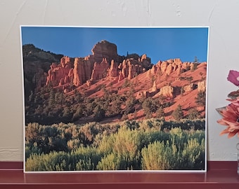 Vintage 1980 Laser Photo by Impact- John Wagner Collection- Utah Landscape Photography Wall Art- FREE SHIPPING
