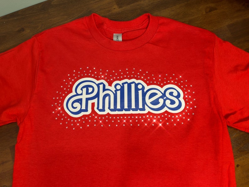 Phillies Barbie Rhinestone Design SVG 3 Sizes - Etsy