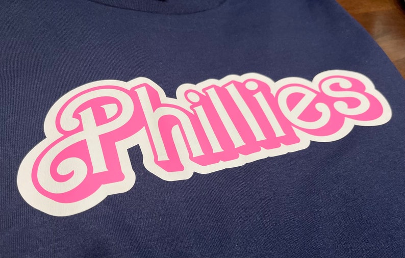 Phillies Barbie Rhinestone Design SVG 3 Sizes - Etsy