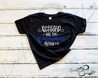 K 9 Unit Thin Blue Line Paw Toddler Girls T Shirt Kids Cotton Short Sleeve Ruffle Tee