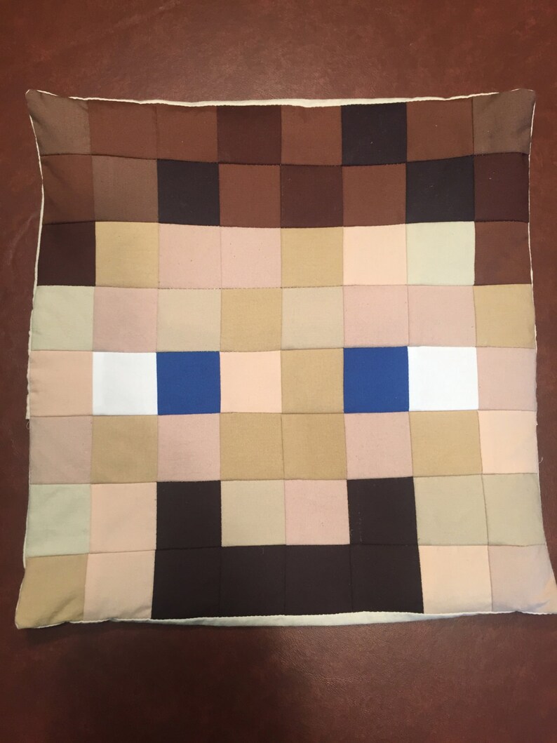 Minecraft Inspired Character Pillows 12 inches x 12 inches Etsy