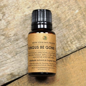 Organic Fungus Be Gone Essential Oil Blend || Anti Fungal Oil | Nail Fungus Oil | Antifungal Oil | Anti Fungus Oil | Toenail Fungus Oil