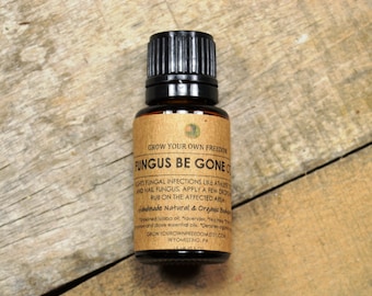 Organic Fungus Be Gone Essential Oil Blend || Anti Fungal Oil | Nail Fungus Oil | Antifungal Oil | Anti Fungus Oil | Toenail Fungus Oil