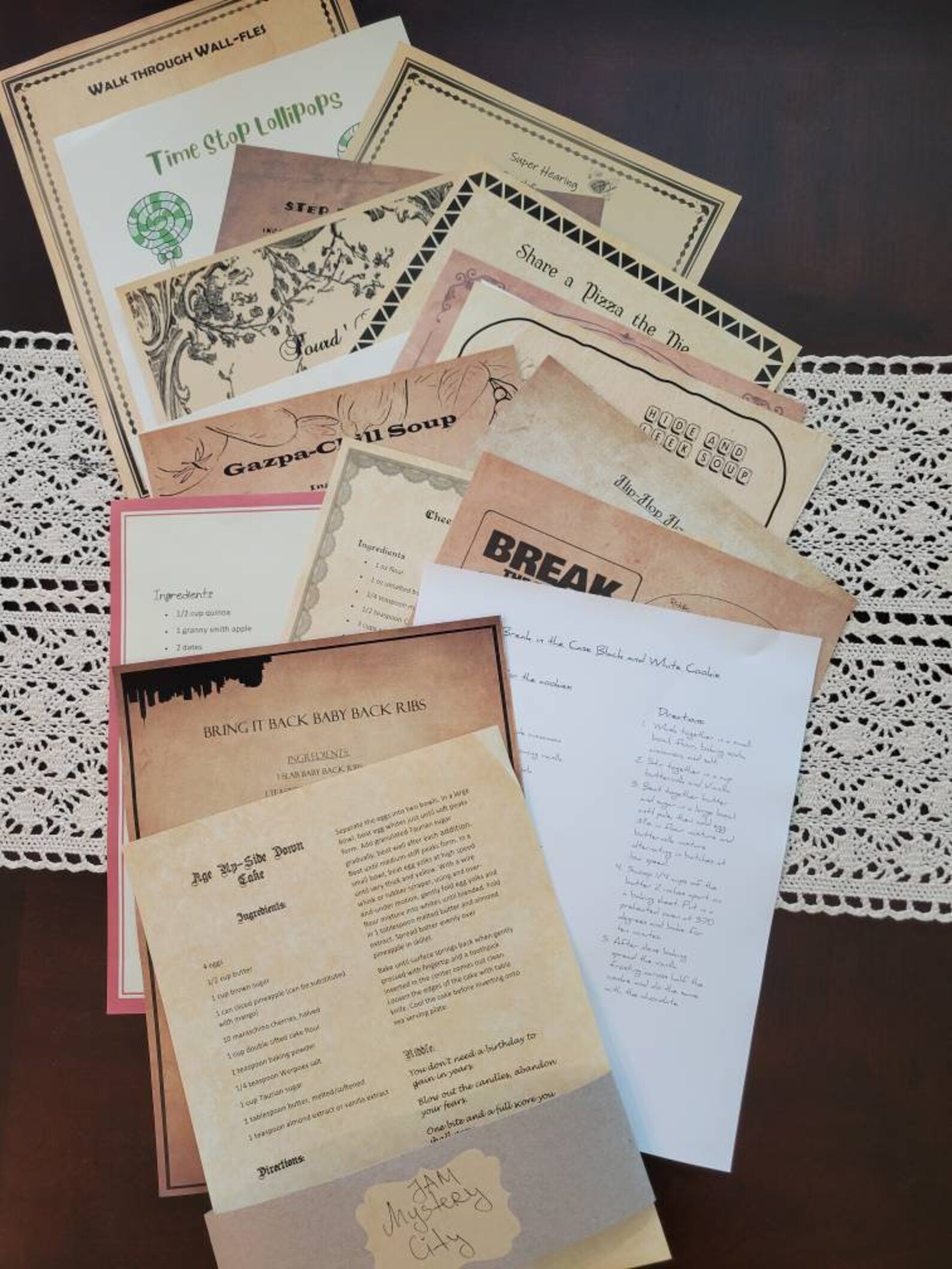 Just Add Magic Printed Recipes Combo of All Recipes - Etsy