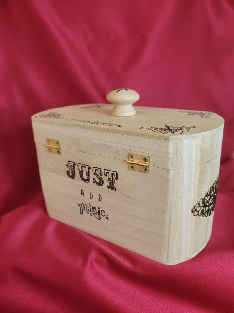 Just Add Magic Personalized Spice Box Spice Trunk Kids Etsy Australia