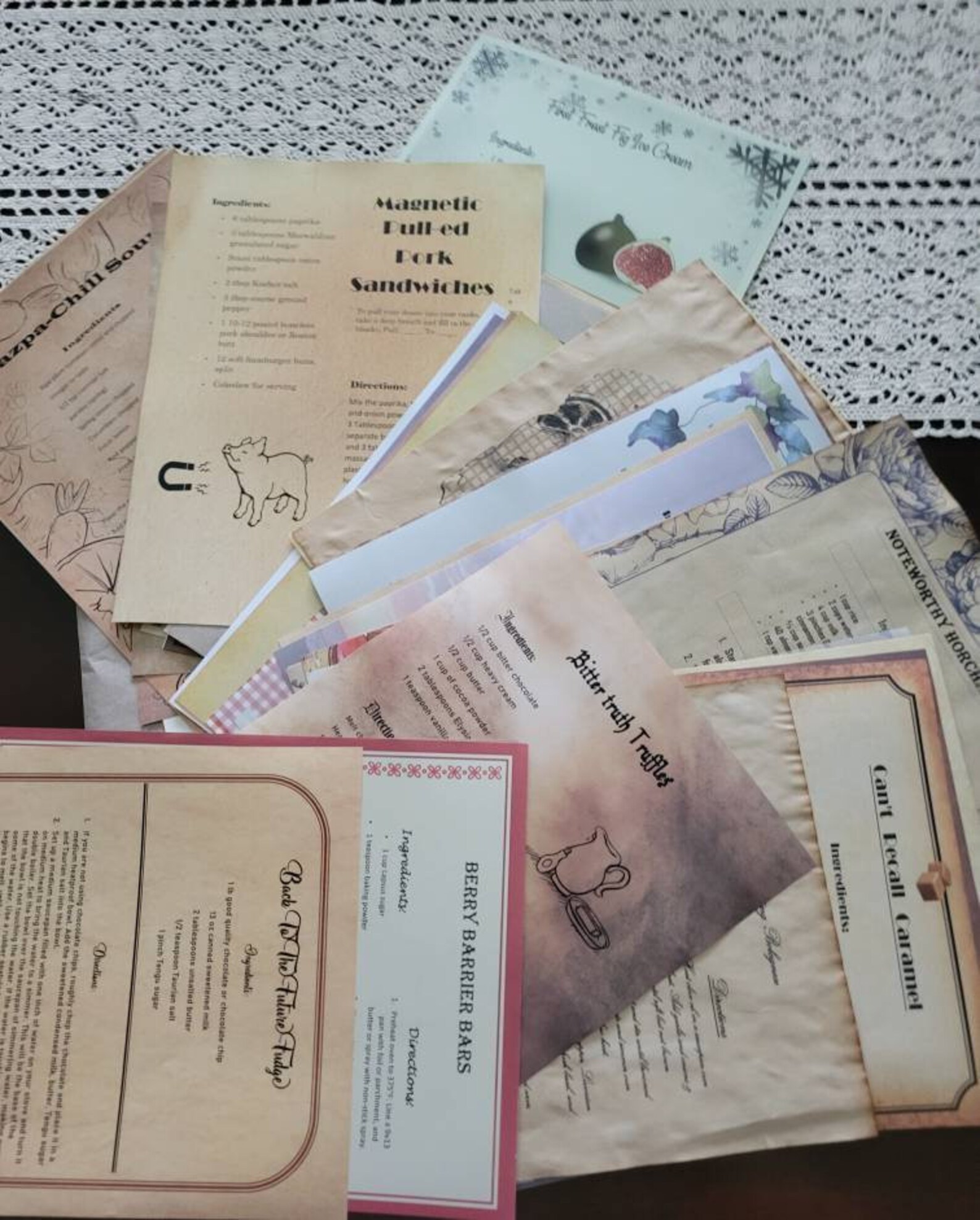 Just Add Magic Printed Recipes Combo of All Recipes - Etsy