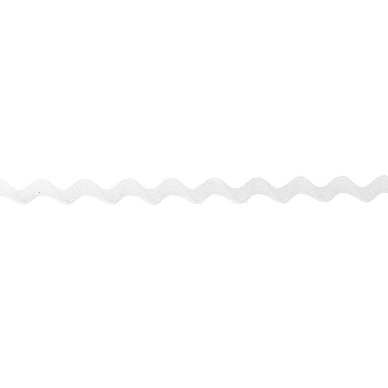 Transparent Background Rick Rack Ribbon 1/2
