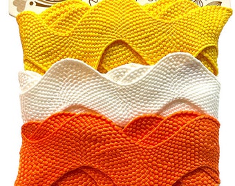 Candy Corn Colors Rick Rack Set