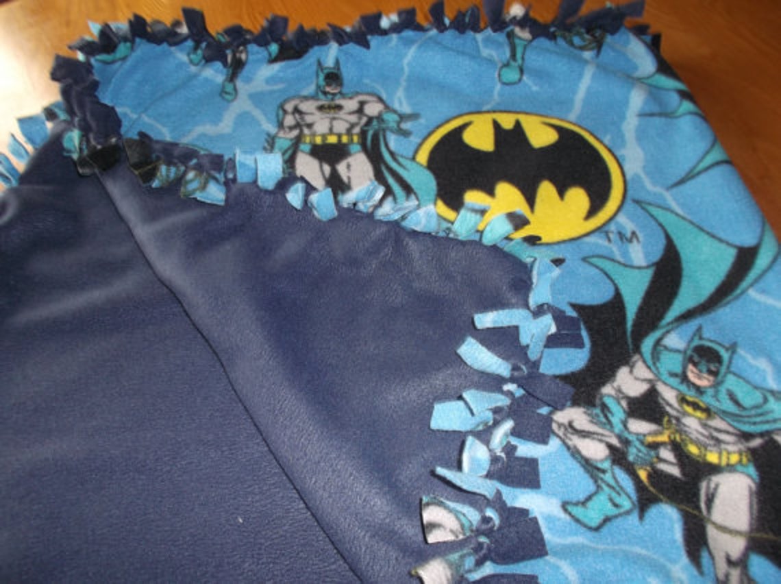 Fleece Batman Blanket Kids Room Batman Fan Christmas Gift Etsy
