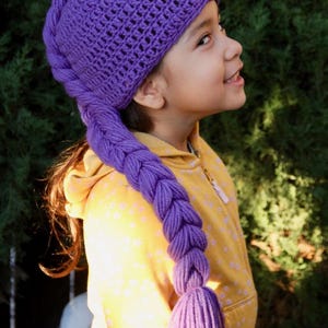 Beanie With Braids - Etsy