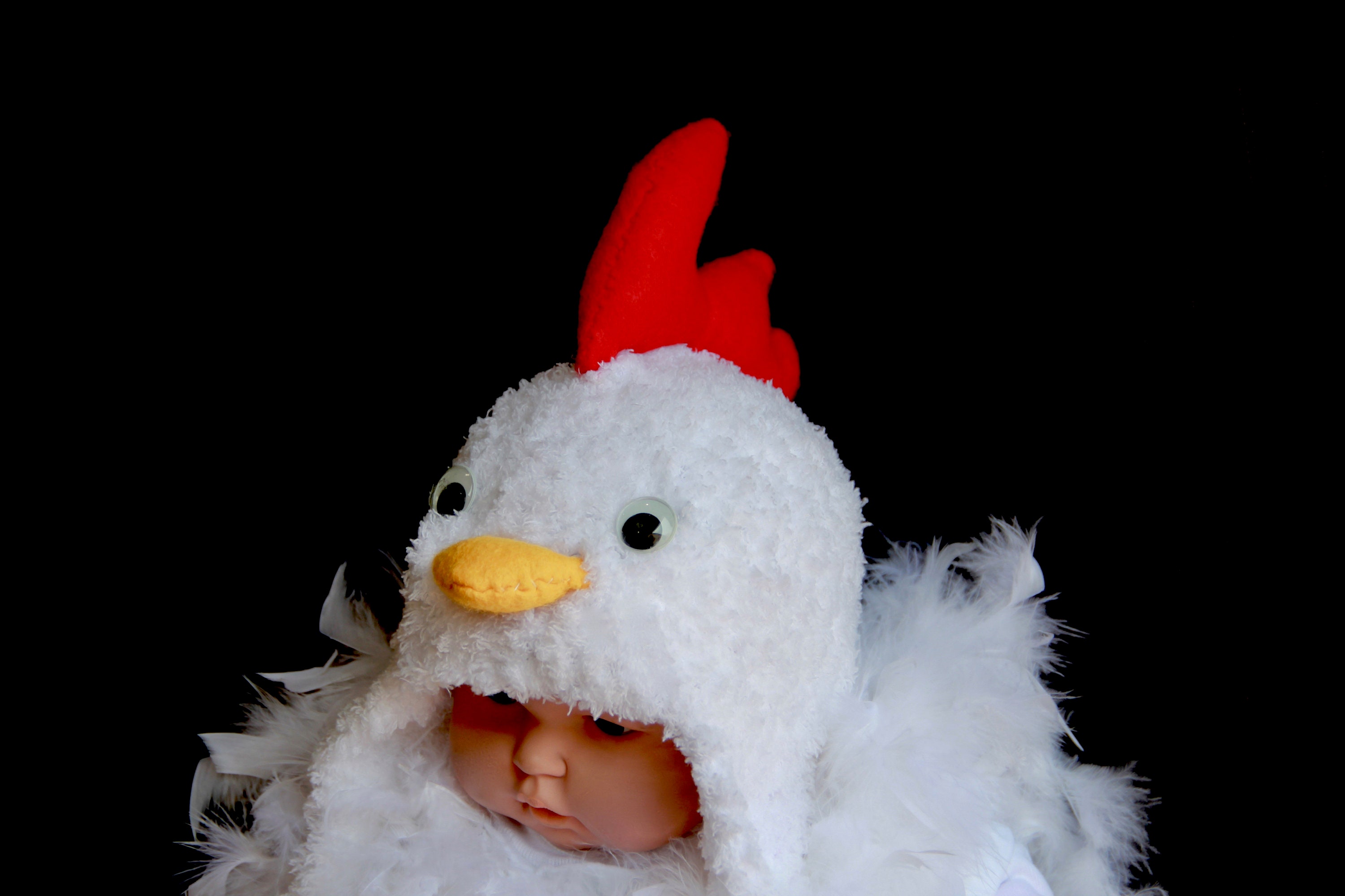 Disfraz de pollo amarillo Disfraz de plumas de Halloween para bebé de JoJo  Boo -  México