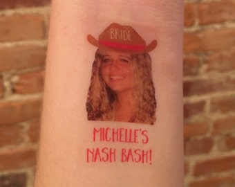 Tillfällig tatuering för möhippa // Nash Bash // möhippa-gåva från Nashville