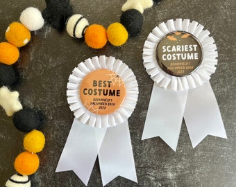 custom personalized award ribbon // costume contest