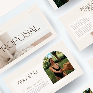 Project Proposal Template | Business Proposal | Canva Template | Client Proposal Template