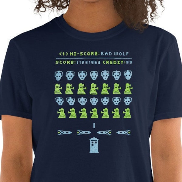 Dr Who, Space Invader T-shirt