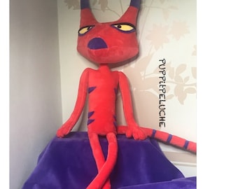 Peluche Courage Le Chien Froussard 28cm – Cartoon Network – Neuf Et Tout Doux