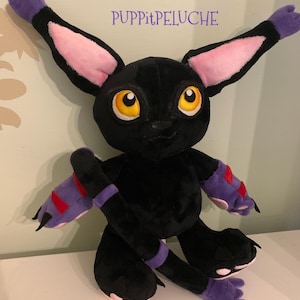 Plush BlackGatomon - black cat