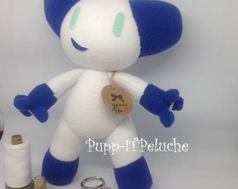 Robotboy of Plush Inspired by the Cartoon White-blue - Etsy Robotboy of Plush Inspired by the Cartoon White-blue - Etsy