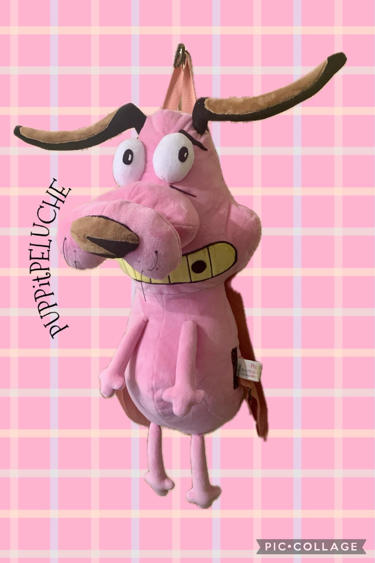 New Courage The Cowardly Dog
Courage Fuzzy Backpack CartoonNetwork Courage the Cowardly Dog Anime Backpack Cartoon Travel Bags  main image 3