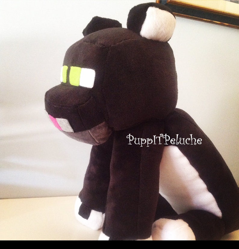 minecraft cat plush