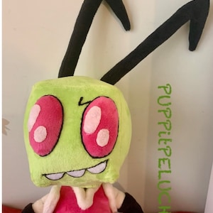 Peluche ispirato al cartone -Invader Zim - alieno