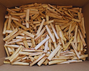 1KG | 160 bâtons environ. | Bâtonnets de Palo Santo biologiques en gros d'Équateur | Source éthique | 100% Naturel | Qualité supérieure |